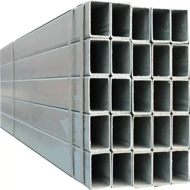 astm a500 s235 s355 ERW WELDED PRE GALVANIZED MS STEEL SQUARE PIPE SELLERS hollow rectangular